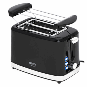 Camry | Toaster | CR 3218 | Power 750 W | Number of slots 2 | Housing material Plastic | Black - Image 2