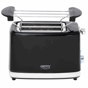 Camry | Toaster | CR 3218 | Power 750 W | Number of slots 2 | Housing material Plastic | Black - Image 4