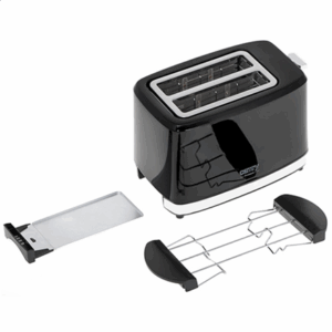 Camry | Toaster | CR 3218 | Power 750 W | Number of slots 2 | Housing material Plastic | Black - Image 7