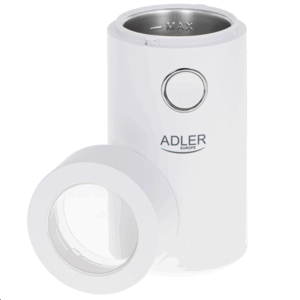 Adler | Coffee Mill | AD 4446ws | 150 W | Coffee beans capacity 75 g | White - Image 5