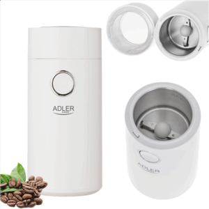 Adler | Coffee Mill | AD 4446ws | 150 W | Coffee beans capacity 75 g | White - Image 8