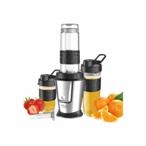 Adler | Blender | AD 4081 | Tabletop | 800 W | Jar material BPA Free Plastic | Jar capacity 0.4 + 0.57 L | Ice crushing | Black/Stainless steel - Image 10