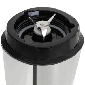 Adler | Blender | AD 4081 | Tabletop | 800 W | Jar material BPA Free Plastic | Jar capacity 0.4 + 0.57 L | Ice crushing | Black/Stainless steel - Image 3