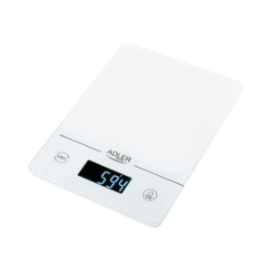 Adler | Kitchen scales | AD 3170 | Maximum weight (capacity) 15 kg | Graduation 1 g | Display type LCD | White - Image 5