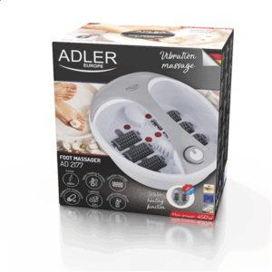 Adler | Foot massager | AD 2177 | Warranty 24 month(s) | 450 W | White/Silver - Image 11