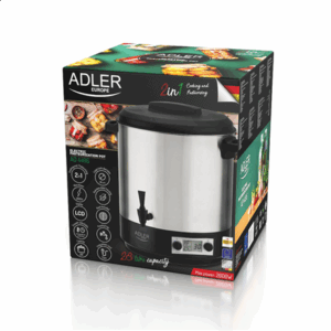 Adler | Electric pot/Cooker | AD 4496 | 2600 W | 28 L | Stainless steel/Black - Image 6