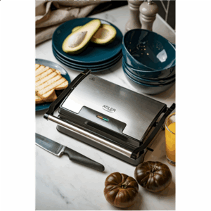 Adler | Electric Grill | AD 3052 | Table | 1200 W | Stainless steel - Image 12