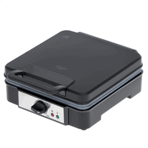 Adler | Waffle Maker | AD 3049 | 1200 W | Number of pastry 4 | Belgium | Black - Image 3