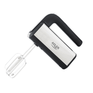 Adler | Hand mixer | AD 4225 | Hand Mixer | 300 W | Number of speeds 5 | Turbo mode | Stainless steel - Image 4
