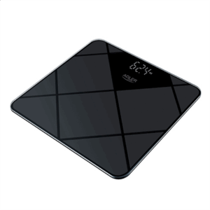 Adler | Bathroom Scale | AD 8169 | Maximum weight (capacity) 180 kg | Accuracy 100 g | Graphite/Black - Image 2