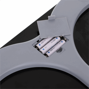 Adler | Bathroom Scale | AD 8169 | Maximum weight (capacity) 180 kg | Accuracy 100 g | Graphite/Black - Image 5