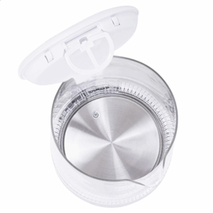 Mesko | Virdulys | MS 1301w | Electric | 1850 W | 1.7 L | Glass/Stainless steel | 360° rotational base | White - Image 8