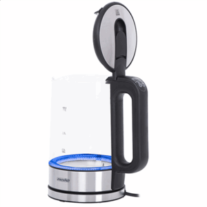 Mesko | Virdulys | MS 1301b | Electric | 1850 W | 1.7 L | Glass/Stainless steel | 360° rotational base | Black - Image 5
