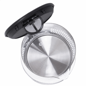 Mesko | Virdulys | MS 1301b | Electric | 1850 W | 1.7 L | Glass/Stainless steel | 360° rotational base | Black - Image 6