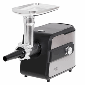Adler | Meat mincer with a shredder | AD 4813 | Silver/Black | 600 W | Number of speeds 2 | Throughput (kg/min) 1 - Image 2