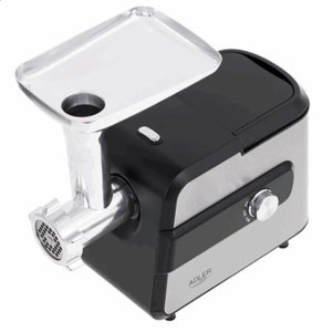 Adler | Meat mincer with a shredder | AD 4813 | Silver/Black | 600 W | Number of speeds 2 | Throughput (kg/min) 1 - Image 4