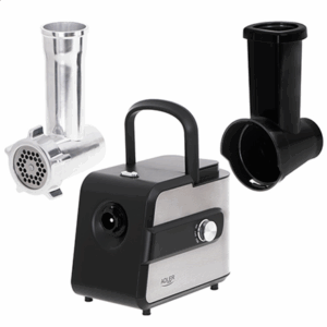 Adler | Meat mincer with a shredder | AD 4813 | Silver/Black | 600 W | Number of speeds 2 | Throughput (kg/min) 1 - Image 8