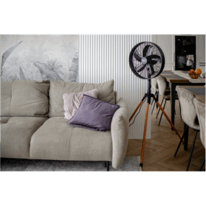 Camry | Fan | CR 7329 | Tripod Loft fan | Black | Diameter 40 cm | Number of speeds 3 | Oscillation | 100 W - Image 9