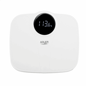 Adler | Bathroom Scale | AD 8172w | Maximum weight (capacity) 180 kg | Accuracy 100 g | Body Mass Index (BMI) measuring | White - Image 3