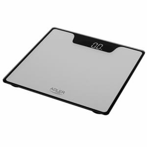 Adler | Bathroom Scale | AD 8174s | Maximum weight (capacity) 180 kg | Accuracy 100 g | Silver - Image 3