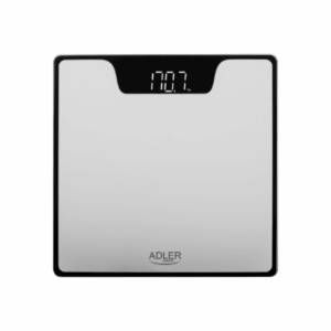 Adler | Bathroom Scale | AD 8174s | Maximum weight (capacity) 180 kg | Accuracy 100 g | Silver - Image 6