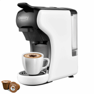 Camry | Multi-capsule Espresso machine | CR 4414 | Pump pressure 19 bar | Ground/Capsule | 1450 W | White/Black - Image 2