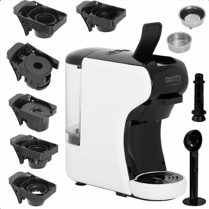 Camry | Multi-capsule Espresso machine | CR 4414 | Pump pressure 19 bar | Ground/Capsule | 1450 W | White/Black - Image 7
