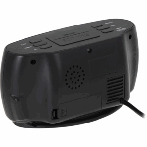 Adler | Clock with Thermometer | AD 1186 | Black - Image 4