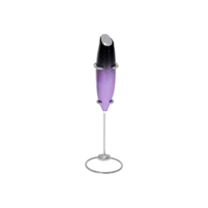 Adler | Milk frother with a stand | AD 4499 | Milk frother | Black/Purple - Image 7