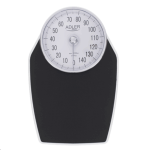 Adler | Mechanical Bathroom Scale | AD 8177 | Maximum weight (capacity) 150 kg | Accuracy 1000 g | Black - Image 2