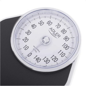 Adler | Mechanical Bathroom Scale | AD 8177 | Maximum weight (capacity) 150 kg | Accuracy 1000 g | Black - Image 4
