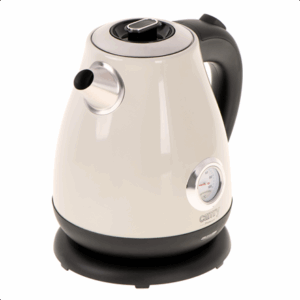 Camry | Kettle with a thermometer | CR 1344 | Electric | 2200 W | 1.7 L | Stainless steel | 360° rotational base | Cream - Image 3