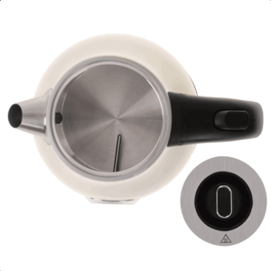 Camry | Kettle with a thermometer | CR 1344 | Electric | 2200 W | 1.7 L | Stainless steel | 360° rotational base | Cream - Image 7