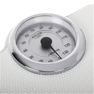 Adler | Mechanical Bathroom Scale | AD 8180 | Maximum weight (capacity) 136 kg | Accuracy 1000 g | White - Image 5