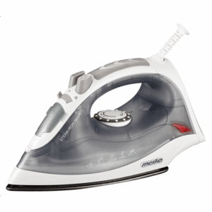 Mesko | MS 5037 | Steam Iron | 2800 W | Water tank capacity 170 ml | Continuous steam 35 g/min | Grey - Image 2