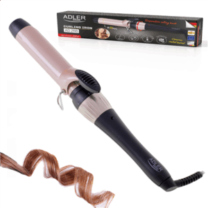 Adler | Curling Iron | AD 2118 | Ceramic heating system | Barrel diameter 32 mm | Temperature (max) 200 °C | 56 W | Black/Pink - Image 5