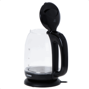 Mesko | Virdulys | MS 1302b | Electric | 2200 W | 1.7 L | Glass | 360° rotational base | Black - Image 5