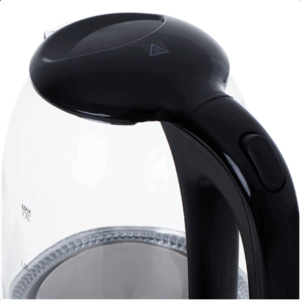 Mesko | Virdulys | MS 1302b | Electric | 2200 W | 1.7 L | Glass | 360° rotational base | Black - Image 6