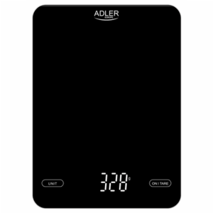 Adler | Kitchen Scale | AD 3177b | Maximum weight (capacity) 10 kg | Black - Image 2
