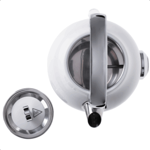 Adler | Virdulys with a Thermomete | AD 1346w | Electric | 2200 W | 1.7 L | Stainless steel | 360° rotational base | White - Image 6