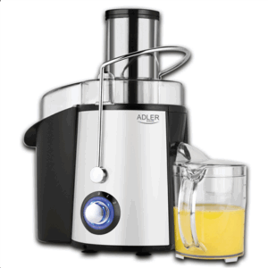 Adler | Juicer | AD 4128 | Type Juicer maker | Matt Black/White | 1000 W | Number of speeds 2 - Image 2