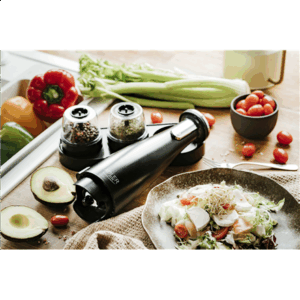 Adler | Electric Salt and pepper grinder | AD 4449b | Housing material ABS plastic | 7 W | Lithium | Matte Black - Image 9