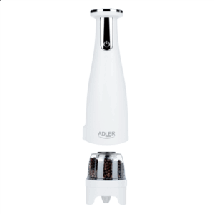 Adler | Electric Salt and pepper grinder | AD 4449w | Housing material ABS plastic | 7 W | Lithium | Matte White - Image 5