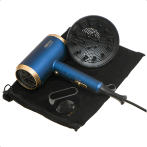 Camry | Plaukų džiovintuvas | CR 2268 | 1800 W | Number of temperature settings 2 | Ionic function | Diffuser nozzle | Blue/Gold - Image 10