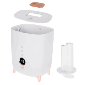 Adler | AD 7972 | Humidifier | 23 W | Water tank capacity 4 L | Suitable for rooms up to 35 m² | Ultrasonic | Humidification capacity 150-300 ml/hr | White - Image 6