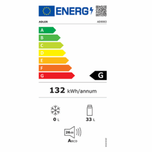 Adler | Beverage Pantry | AD 8083 | Energy efficiency class G | Free standing | Bottles capacity 12 | Black - Image 9