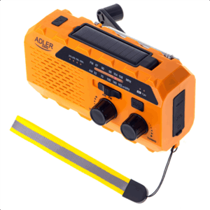 Adler | Portable radio with flashlight | AD 1197 | Alarm function - Image 2