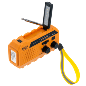 Adler | Portable radio with flashlight | AD 1197 | Alarm function - Image 3