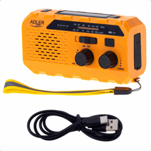 Adler | Portable radio with flashlight | AD 1197 | Alarm function - Image 4
