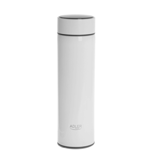 Adler | Thermal Flask | AD 4506w | Material Stainless steel/Silicone | White - Image 2